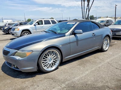 WBAEK73465B****** 2005 BMW 6 Series