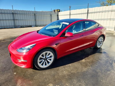 5YJ3E1EAXNF****** 2022 Tesla Model 3