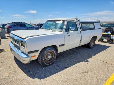1B7GE16Y3MS****** 1991 Dodge Ram Van