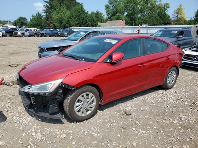 KMHD74LF7KU****** 2019 Hyundai Elantra
