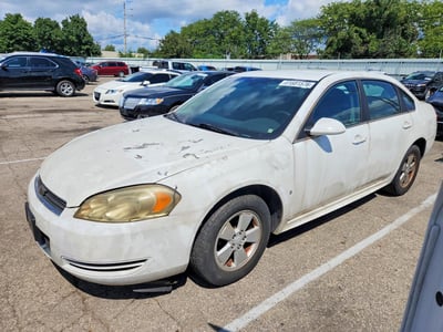 2G1WB5EK9A1****** 2010 Chevrolet Impala