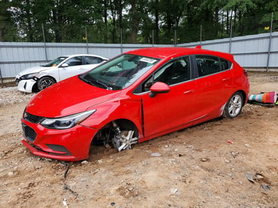 3G1BE6SM0JS****** 2018 Chevrolet Cruze