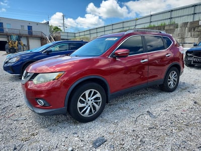 5N1AT2MV0EC****** 2014 Nissan Rogue
