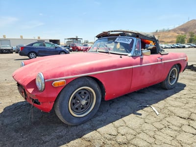 GHN5UH043***** 1977 MGB Convertibl