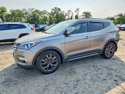 5XYZW4LA0HG****** 2017 Hyundai Santa Fe