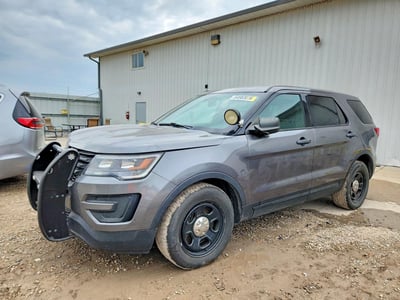 1FM5K8AR7JG****** 2018 Ford Explorer Police Interceptor