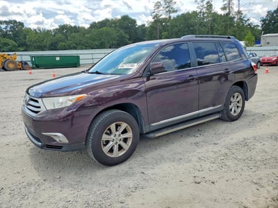 5TDZK3EH0DS****** 2013 Toyota Highlander