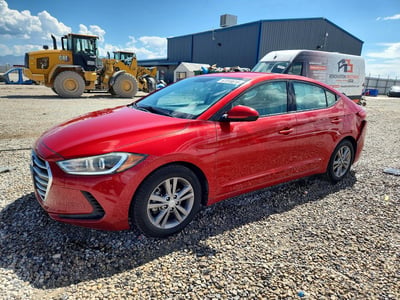 5NPD84LF2JH****** 2018 Hyundai Elantra
