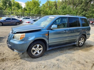 5FNYF18606B****** 2006 Honda Pilot