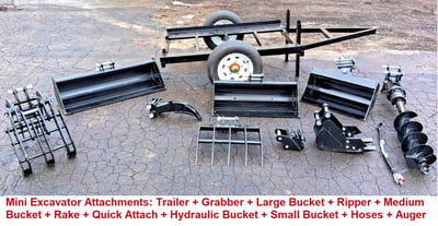 2026 Others Mini Excavator Attachments