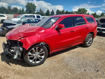 1C4RDHDG0KC****** 2019 Dodge Durango