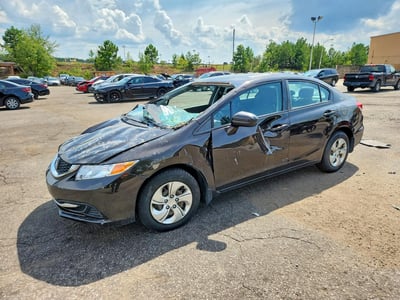 2HGFB2F51EH****** 2014 Honda Civic