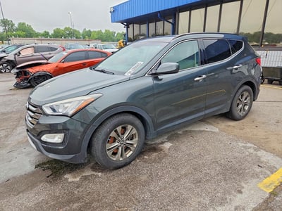 5XYZUDLB7EG****** 2014 Hyundai Santa Fe