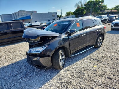 5FRYD3H2XGB****** 2016 Acura MDX
