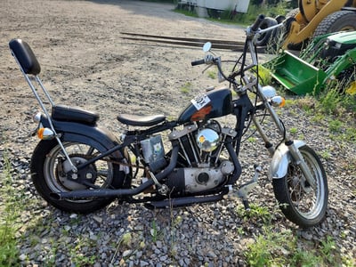 4A402**** 1976 Harley-Davidson Motorcycle