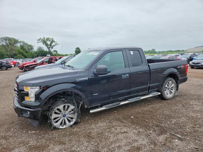 1FTEX1EP3HK****** 2017 Ford F-150