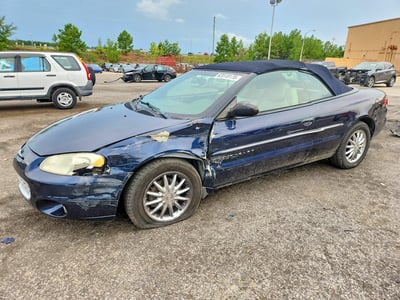 1C3EL65U41N****** 2001 Chrysler Sebring