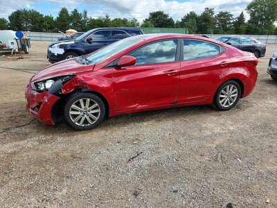 KMHDH4AE3EU****** 2014 Hyundai Elantra
