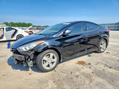 KMHDH4AE2DU****** 2013 Hyundai Elantra