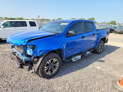 1GCGTDEN4M1****** 2021 Chevrolet Colorado