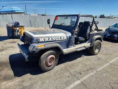 2BCCV81KXHB****** 1987 Jeep Wrangler