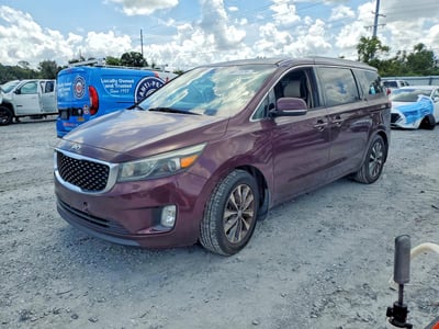 KNDMC5C16G6****** 2016 Kia Sedona