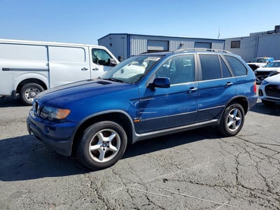 5UXFA53522L****** 2002 BMW X5