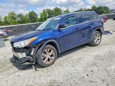 5TDJKRFH5FS****** 2015 Toyota Highlander