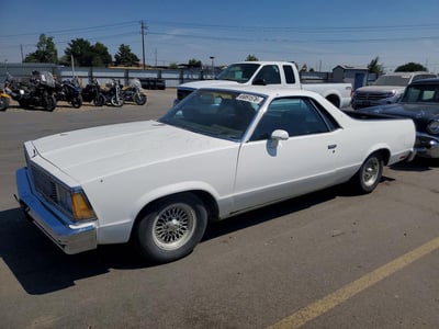 1GCCW80J7BR****** 1981 Chevrolet El Camino