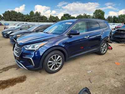 KM8SMDHF9HU****** 2017 Hyundai Santa Fe