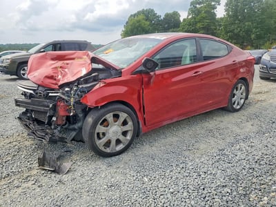KMHDH4AEXDU****** 2013 Hyundai Elantra