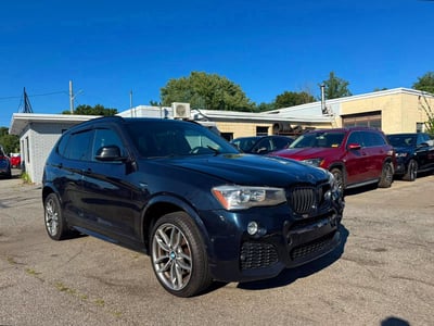 5UXWX9C37H0****** Salvamento y Destrozados 2017 BMW X3 en North Boston