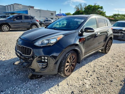 KNDPN3AC3J7****** 2018 Kia Sportage
