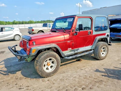 1J4FY29P0WP****** 1998 Jeep Wrangler
