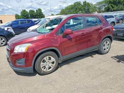 3GNCJKSB6GL****** 2016 Chevrolet Trax