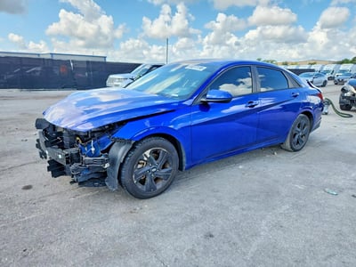 KMHLS4AGXMU****** 2021 Hyundai Elantra