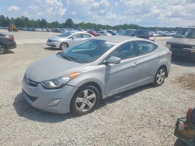 KMHDH4AE1DU****** 2013 Hyundai Elantra