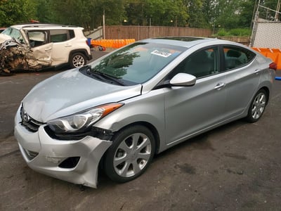 KMHDH4AE2DU****** 2013 Hyundai Elantra