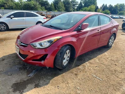 KMHDH4AEXGU****** 2016 Hyundai Elantra