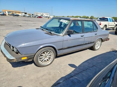 WBADK7308E9****** 1984 BMW 5 Series
