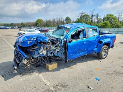 1GCGTBEN3N1****** 2022 Chevrolet Colorado