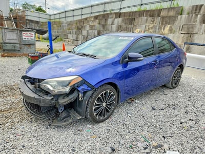 5YFBURHEXGP****** 2016 Toyota Corolla