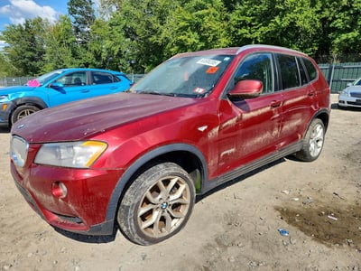 5UXWX9C5XD0****** 2013 BMW X3