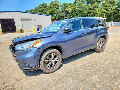 5TDKKRFHXGS****** 2016 Toyota Highlander