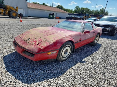 1G1YY2186H5****** 1987 Chevrolet Corvette