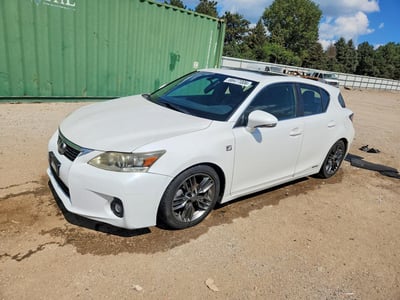 JTHKD5BH5C2****** 2012 Lexus CT 200h