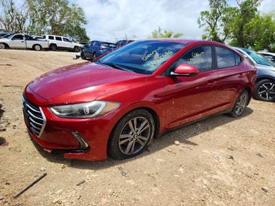 KMHD74LF6HU****** 2017 Hyundai Elantra