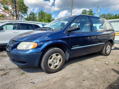 1B4GP25391B****** 2001 Dodge Caravan