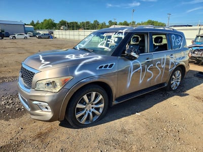 JN8AZ2NC8E9****** 2014 Infiniti QX80