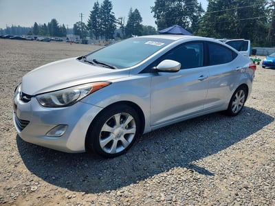 KMHDH4AEXCU****** 2012 Hyundai Elantra